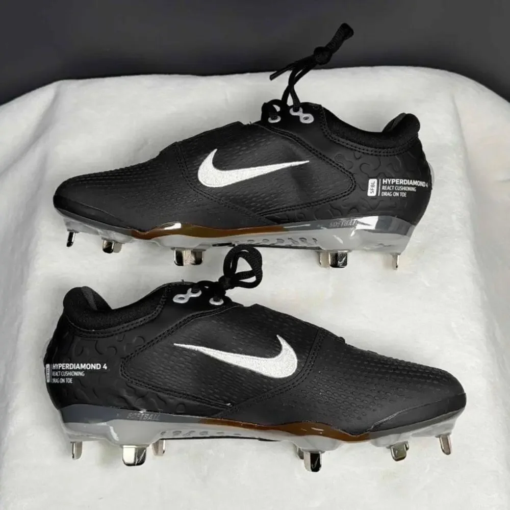 Nike Hyperdiamond 4 Elite Softball Cleats CZ5917-010 8.5W